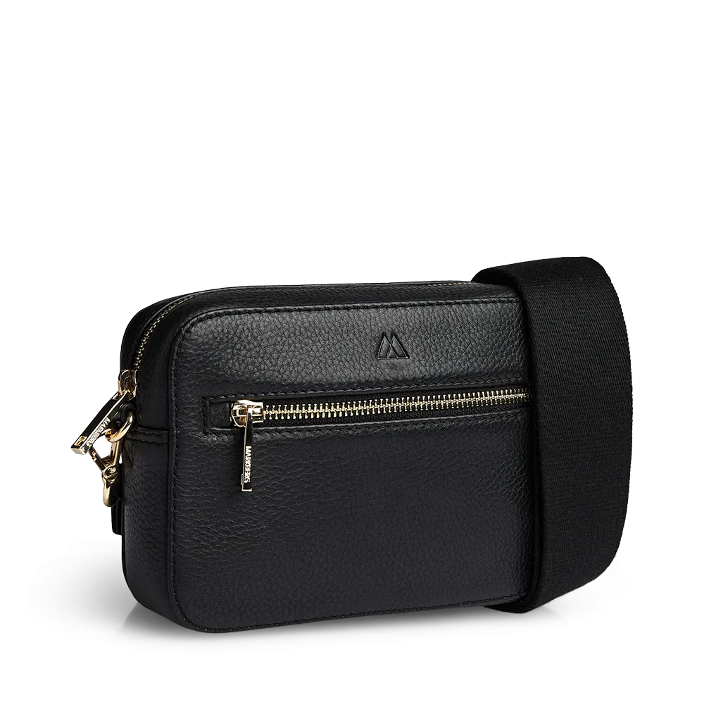 EleaMBG Crossbody Bag, Grain, Gold