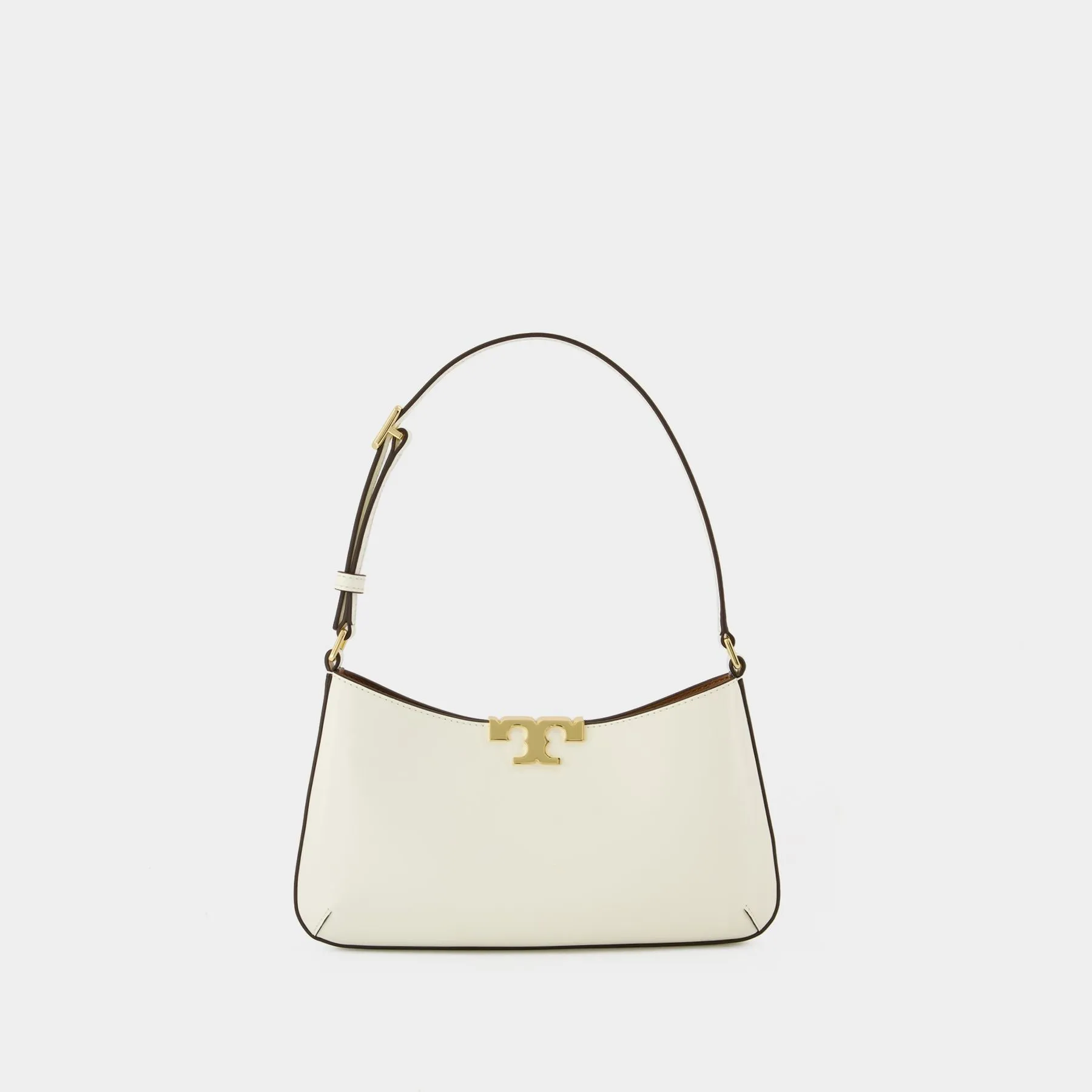 Eleanor Slim Shoulder Bag - Tory Burch - Leather - White