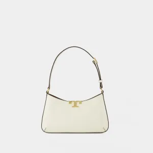 Eleanor Slim Shoulder Bag - Tory Burch - Leather - White