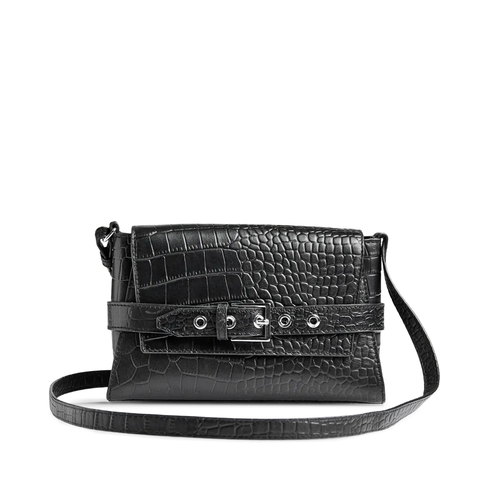EmeraldMBG Crossbody Bag, Croco