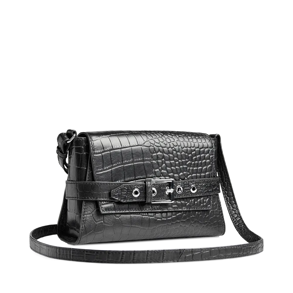 EmeraldMBG Crossbody Bag, Croco
