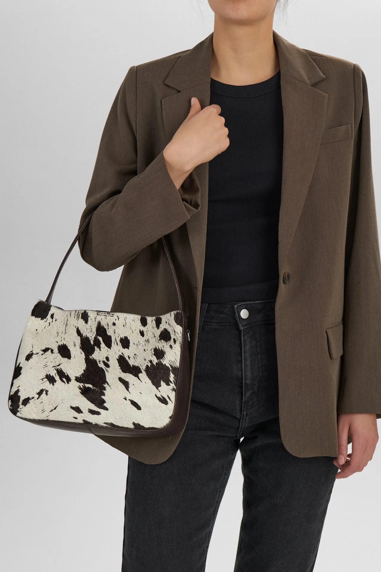 EsaMBG Crossbody Bag, Cow Print