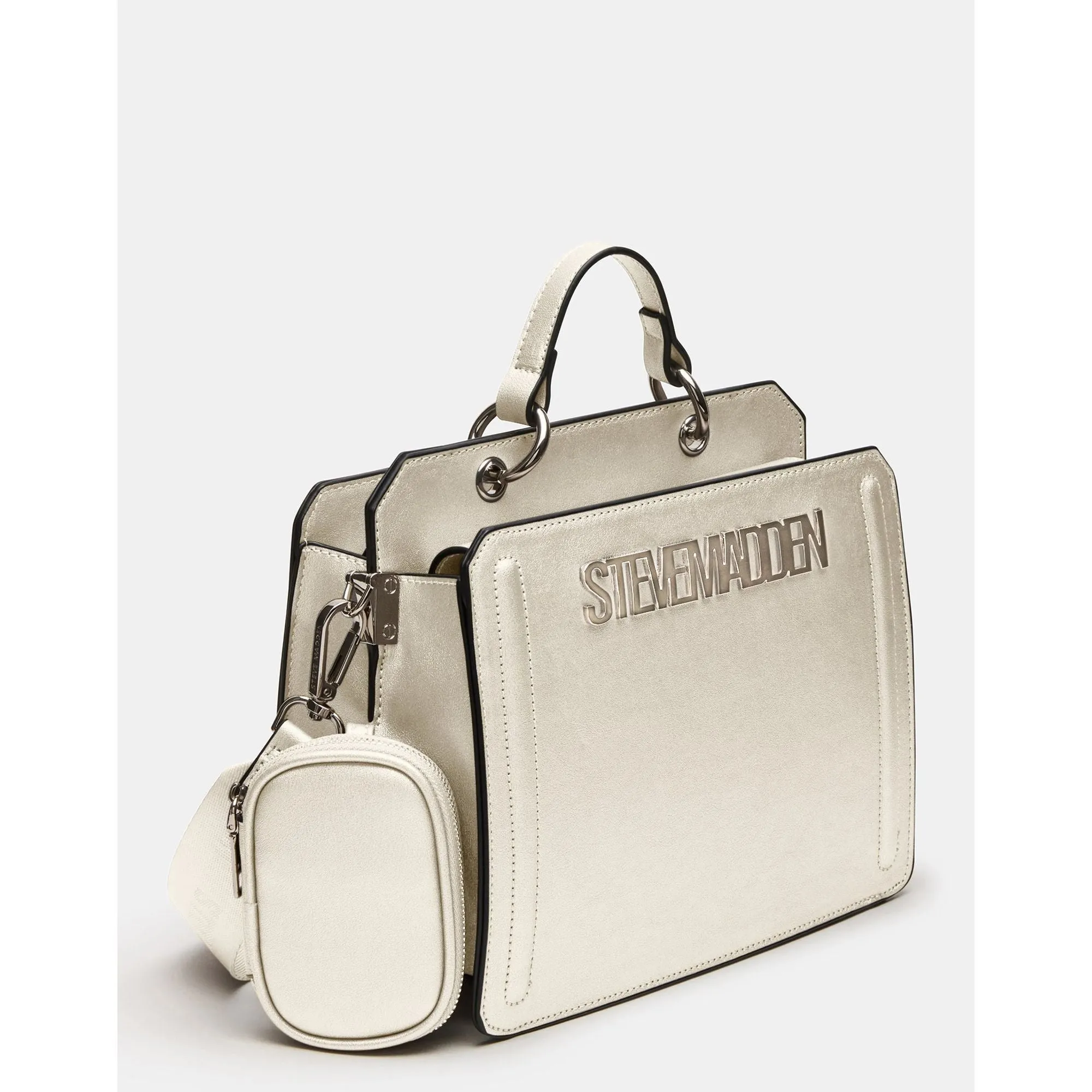 Evelyn Bag Pewter Metallic