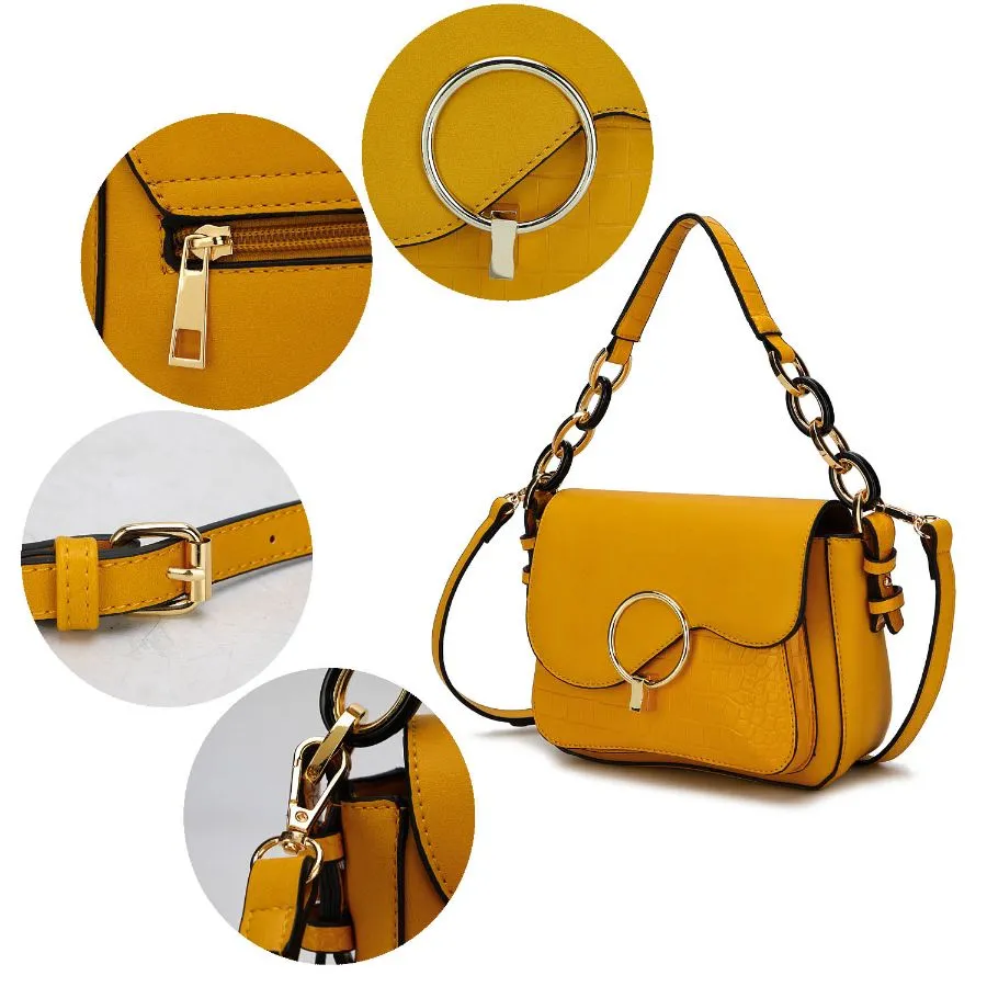 Fanta Croc Shoulder Handbag