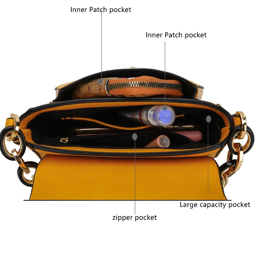 Fanta Croc Shoulder Handbag