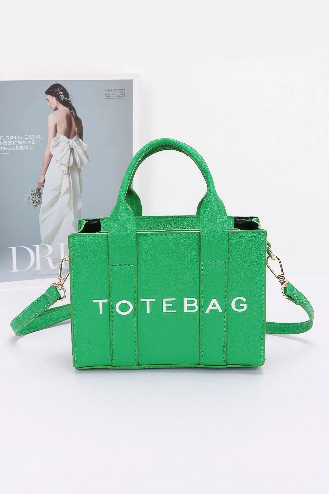 FASHNZFAB Women's Faux Leather Tote Bag