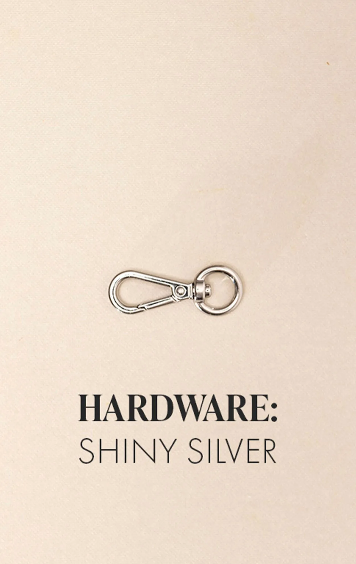 FinleyMBG Bag Strap, Silver