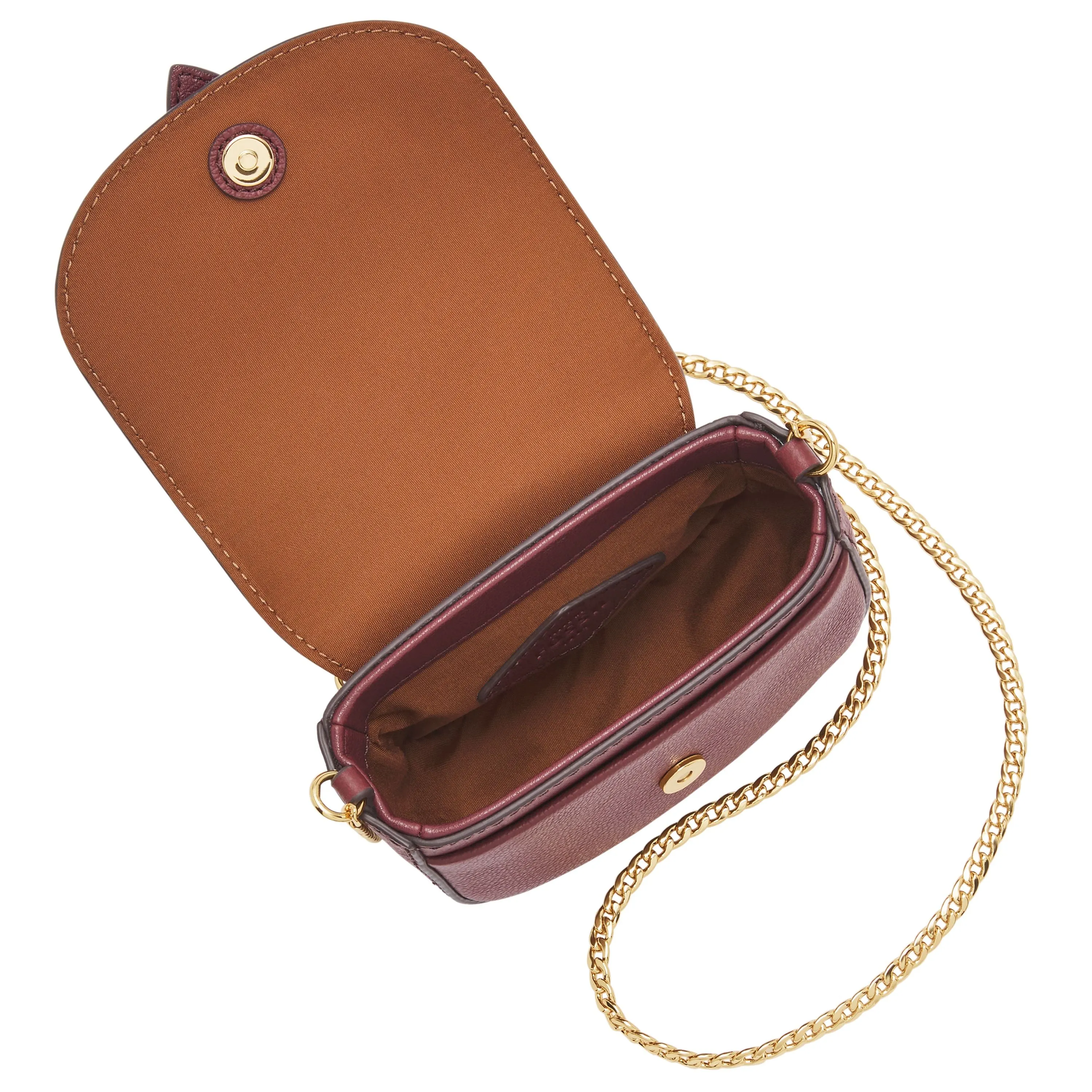 Fossil Women's Emery Leather Micro Crossbody