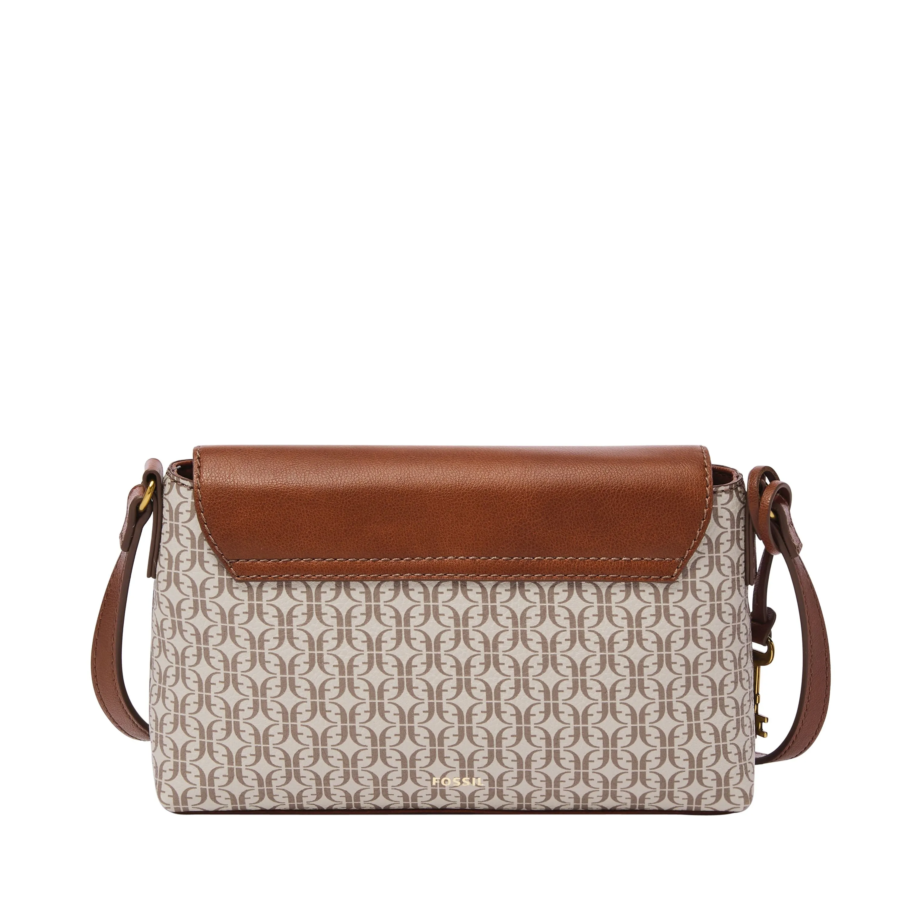 Fossil Women's Gabriella Printed PVC Small Flap Crossbody
