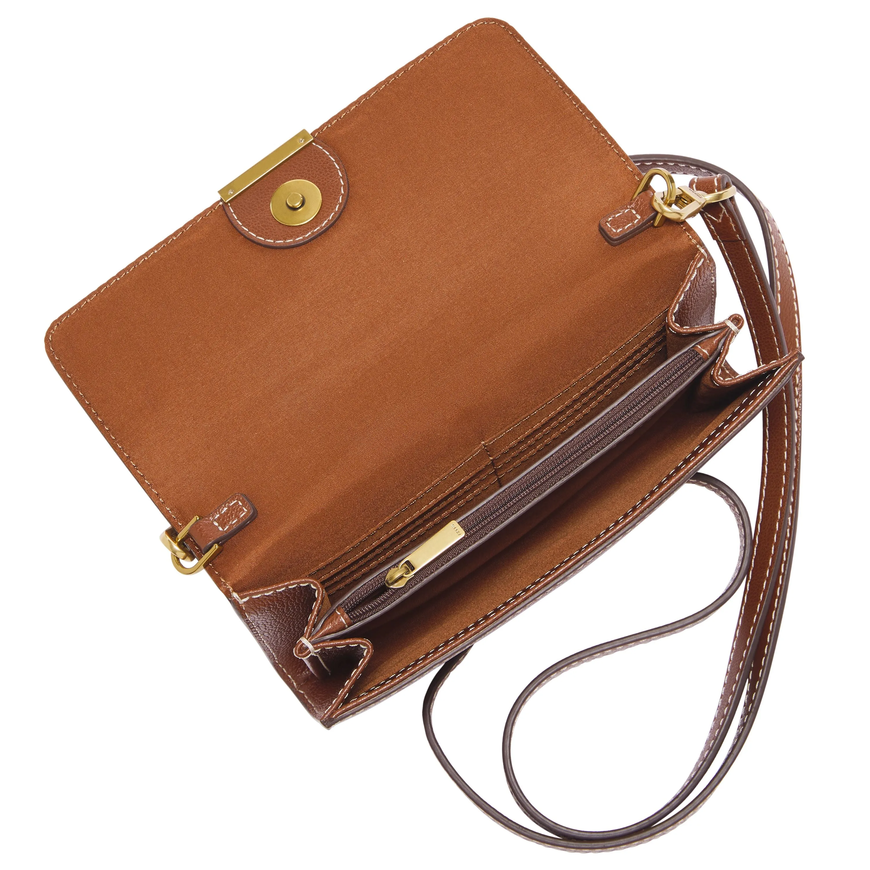 Fossil Women's Jori Leather Wallet Crossbody