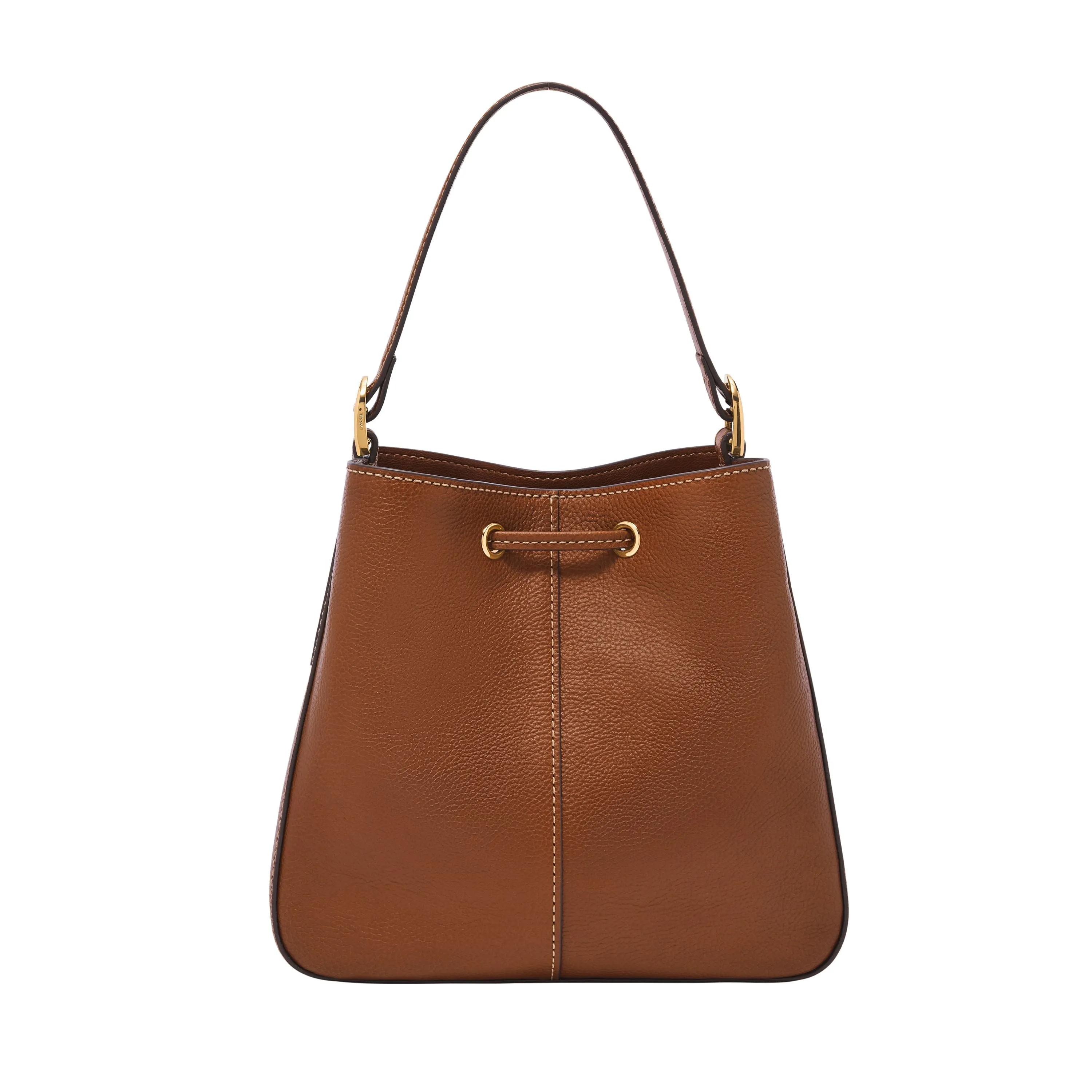 Fossil Women's Tessa LiteHide Leather Bucket Crossbody, SHB3172001