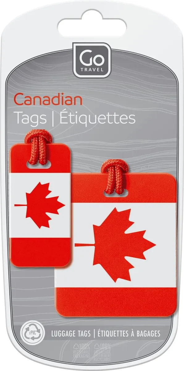 Go Travel Canadian Luggage Tags
