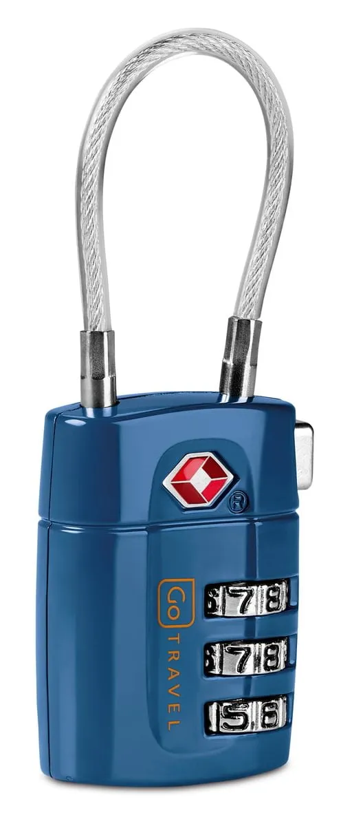 Go Travel Combi Cable Twin Padlocks