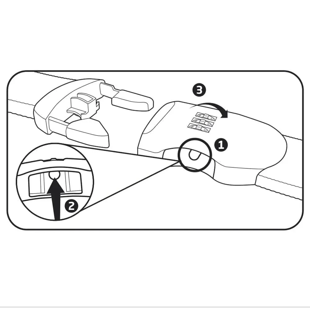 Go Travel Combi Luggage Strap
