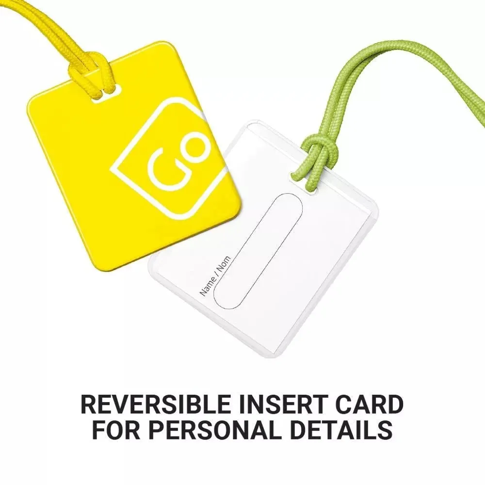 Go Travel Luggage Tags Twin Pack