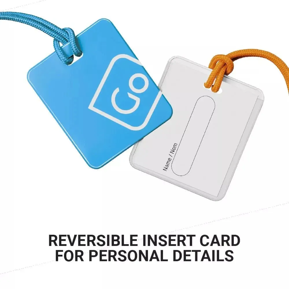 Go Travel Luggage Tags Twin Pack