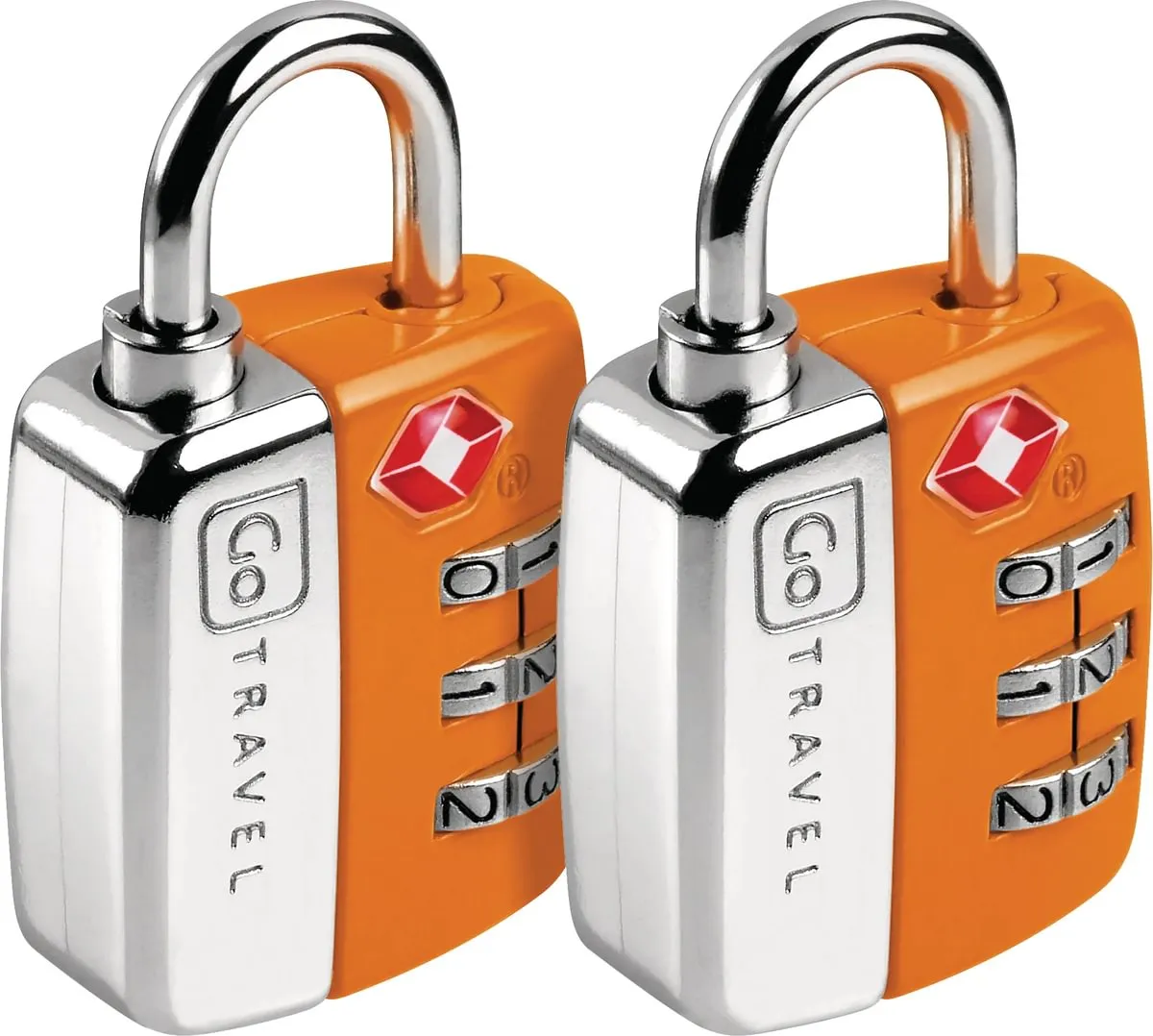 Go Travel Twin TSA Combi Padlocks