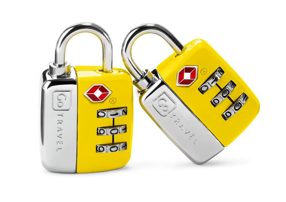 Go Travel Twin TSA Combi Padlocks