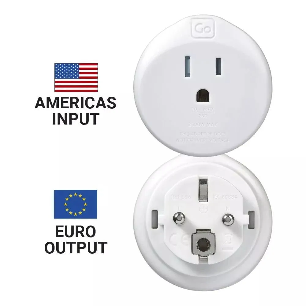 Go Travel USA-EU Adaptor
