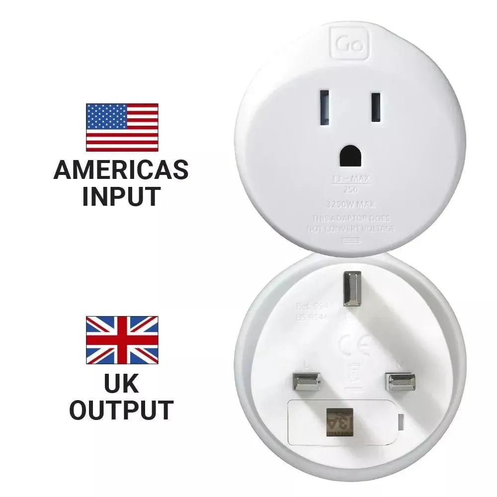 Go Travel USA-UK Adaptor