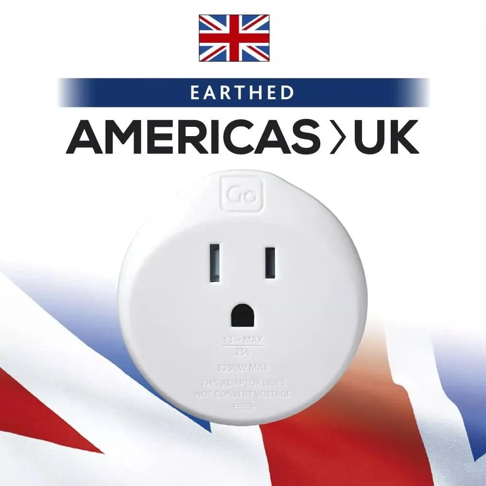 Go Travel USA-UK Adaptor