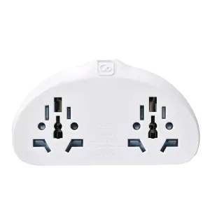 Go Travel World-AUS/China Adaptor Duo   USB