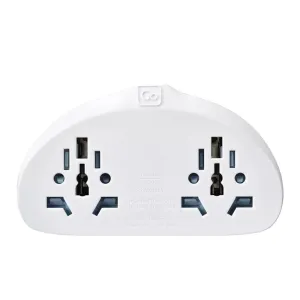 Go Travel World-EU Adaptor Duo   USB