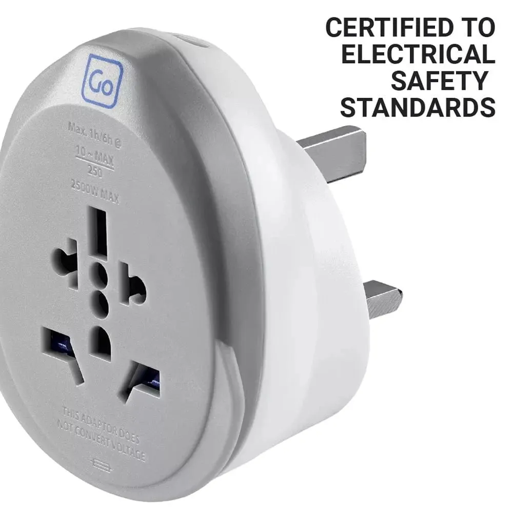 Go Travel World-UK USB-C Adaptor   (25W)