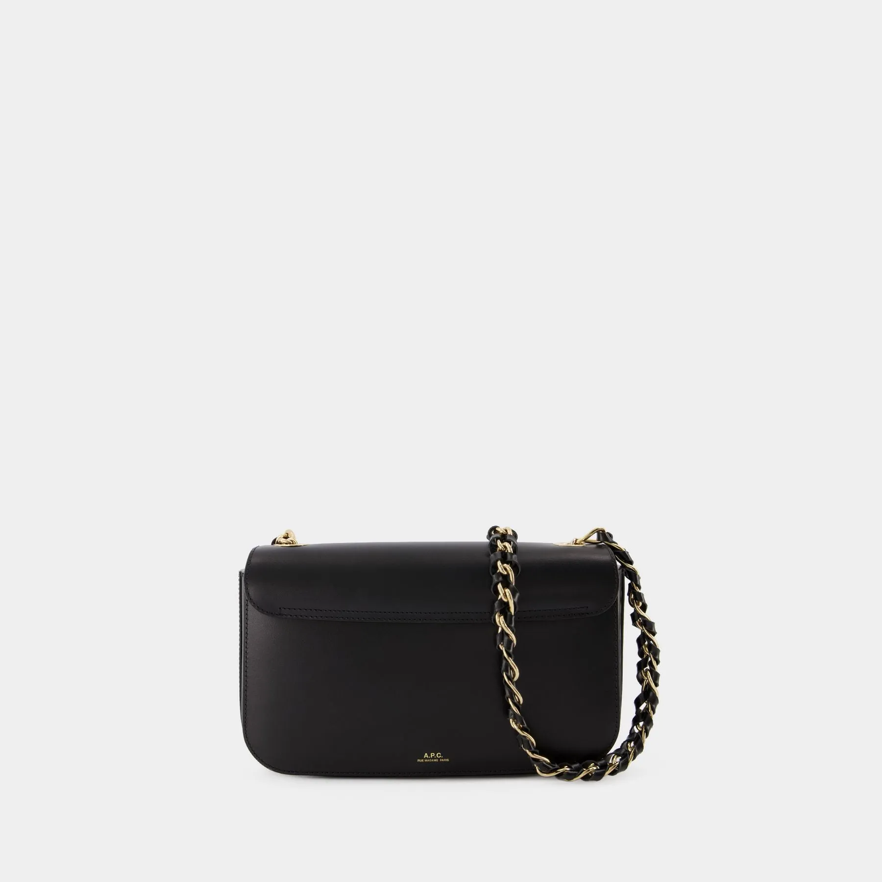 Grace Baguette Chaine Bag - A.P.C. - Leather - Black