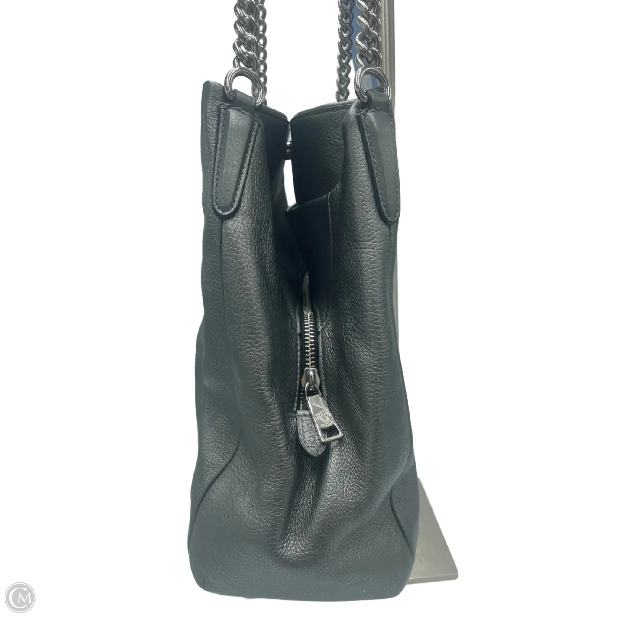 Handbag Leather Designer By Coach