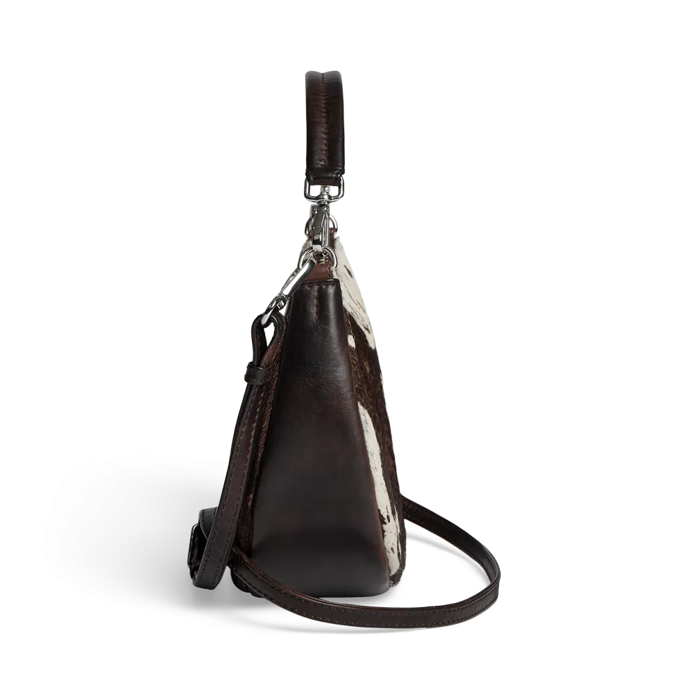 HeliaMBG Crossbody Bag, Cow Print