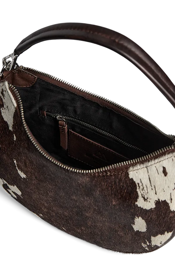 HeliaMBG Crossbody Bag, Cow Print