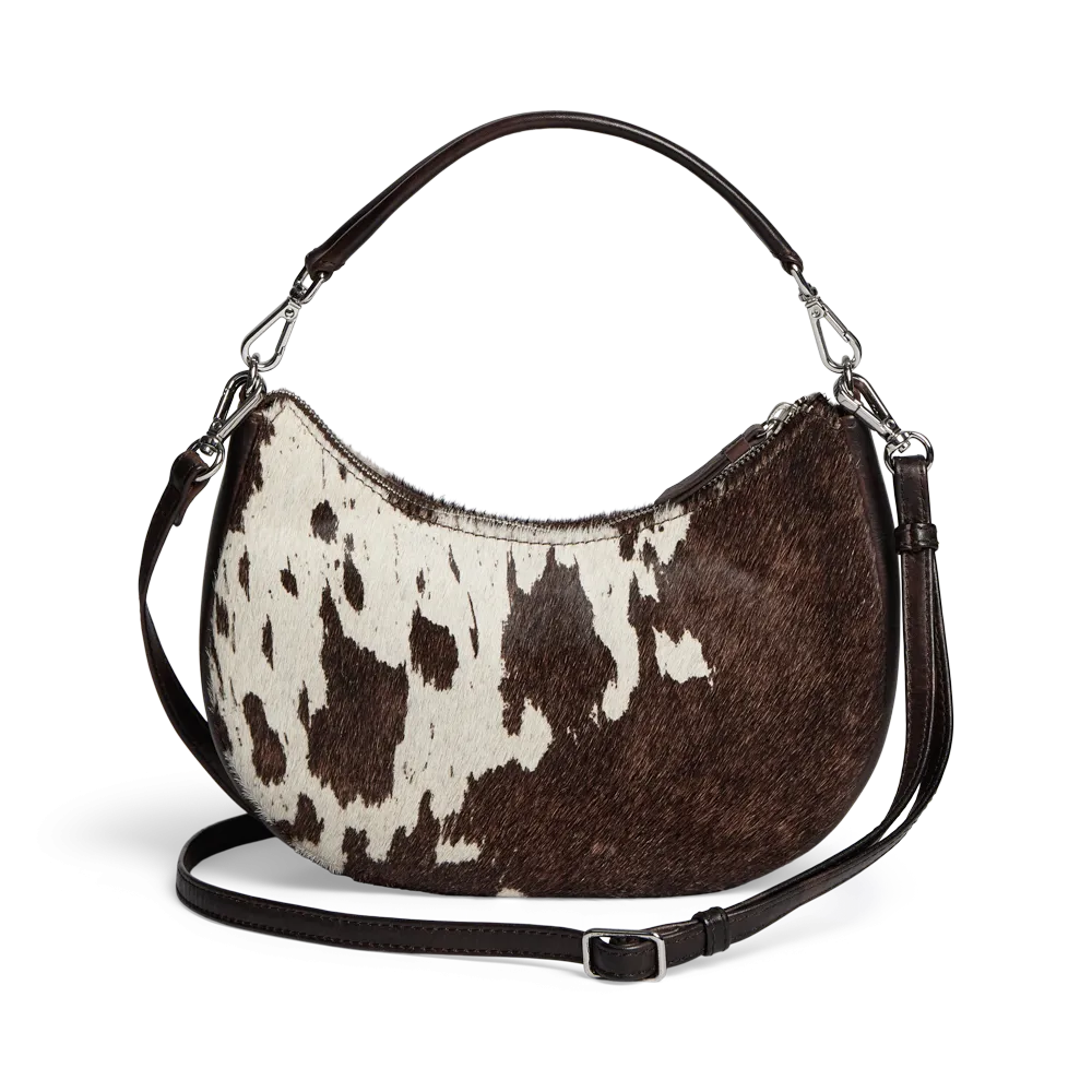 HeliaMBG Crossbody Bag, Cow Print