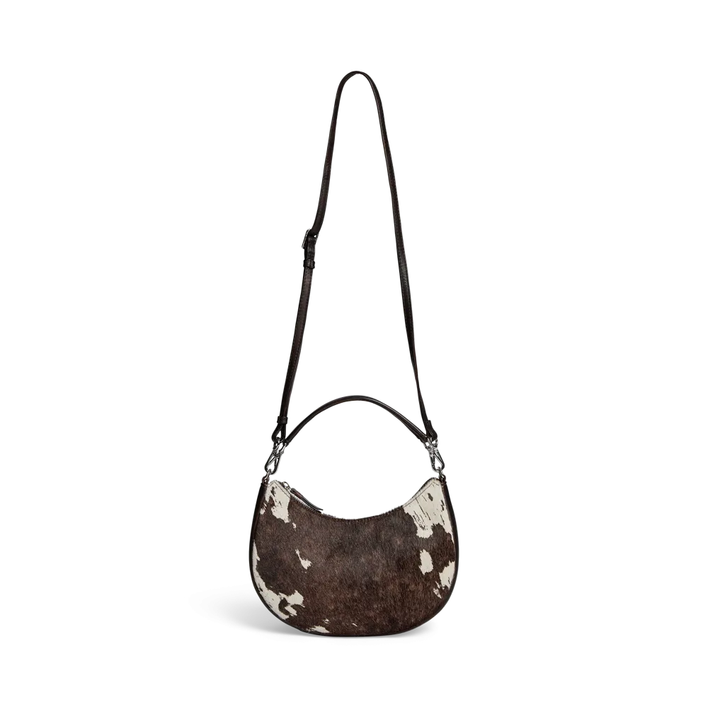 HeliaMBG Crossbody Bag, Cow Print