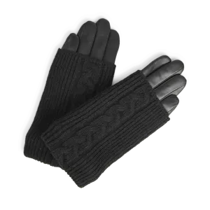 HellyMBG Gloves, Cable Knit