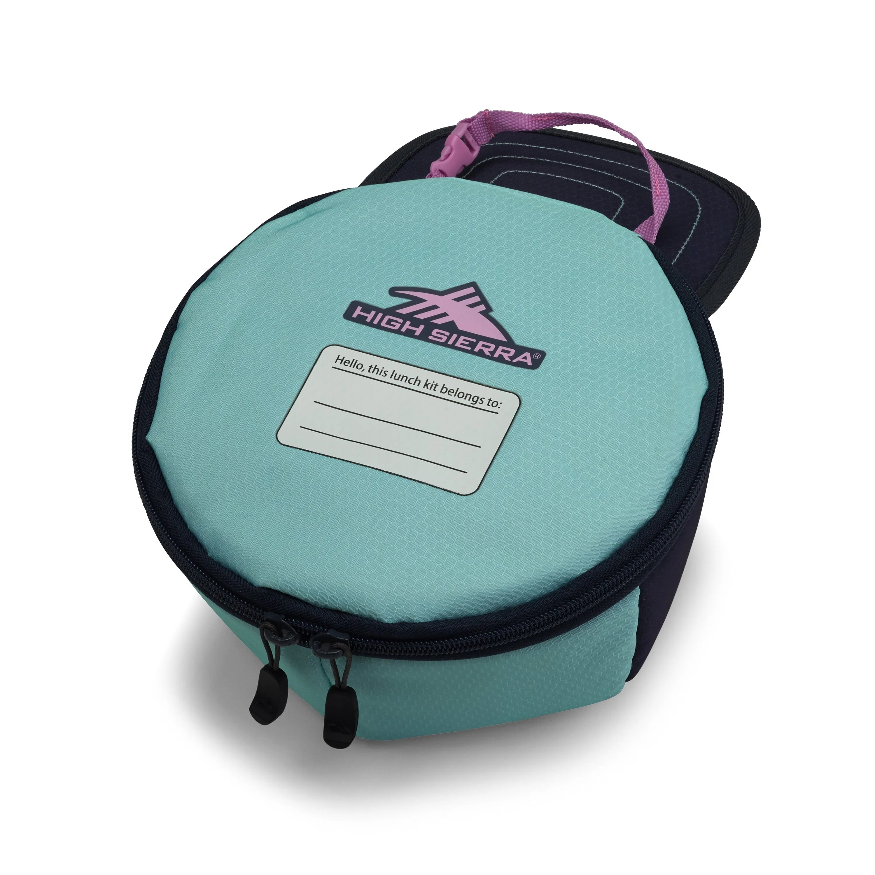 High Sierra Baseball Hat Lunch Kit - Sky Blue/Iced Lilac