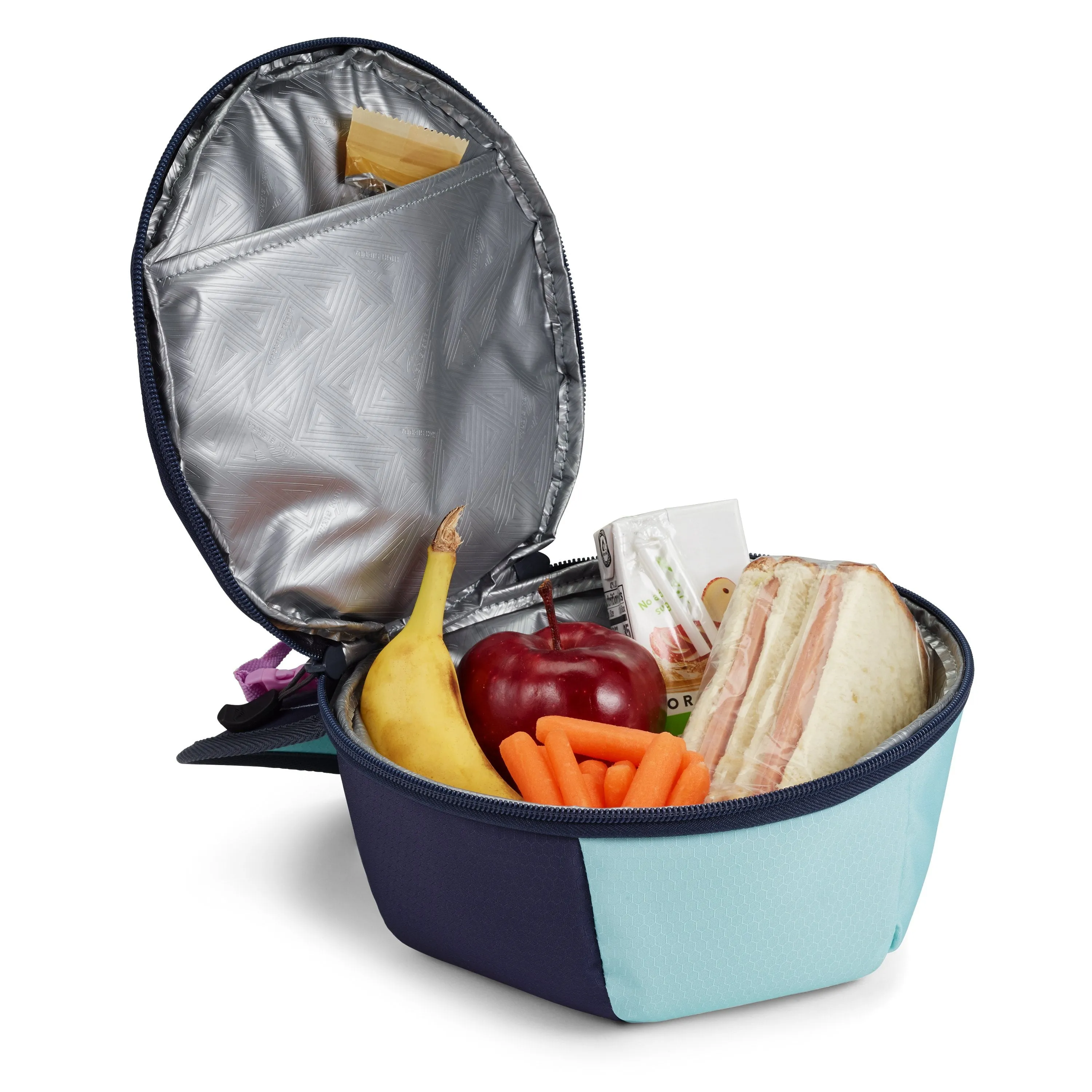 High Sierra Baseball Hat Lunch Kit - Sky Blue/Iced Lilac