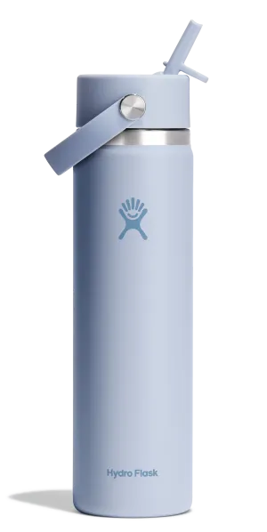 Hydro Flask 24oz Wide Mouth Flex Straw Cap Water Bottle