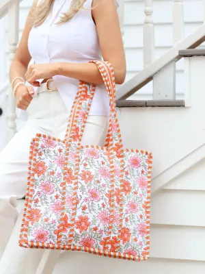 Jane Quilted Tote