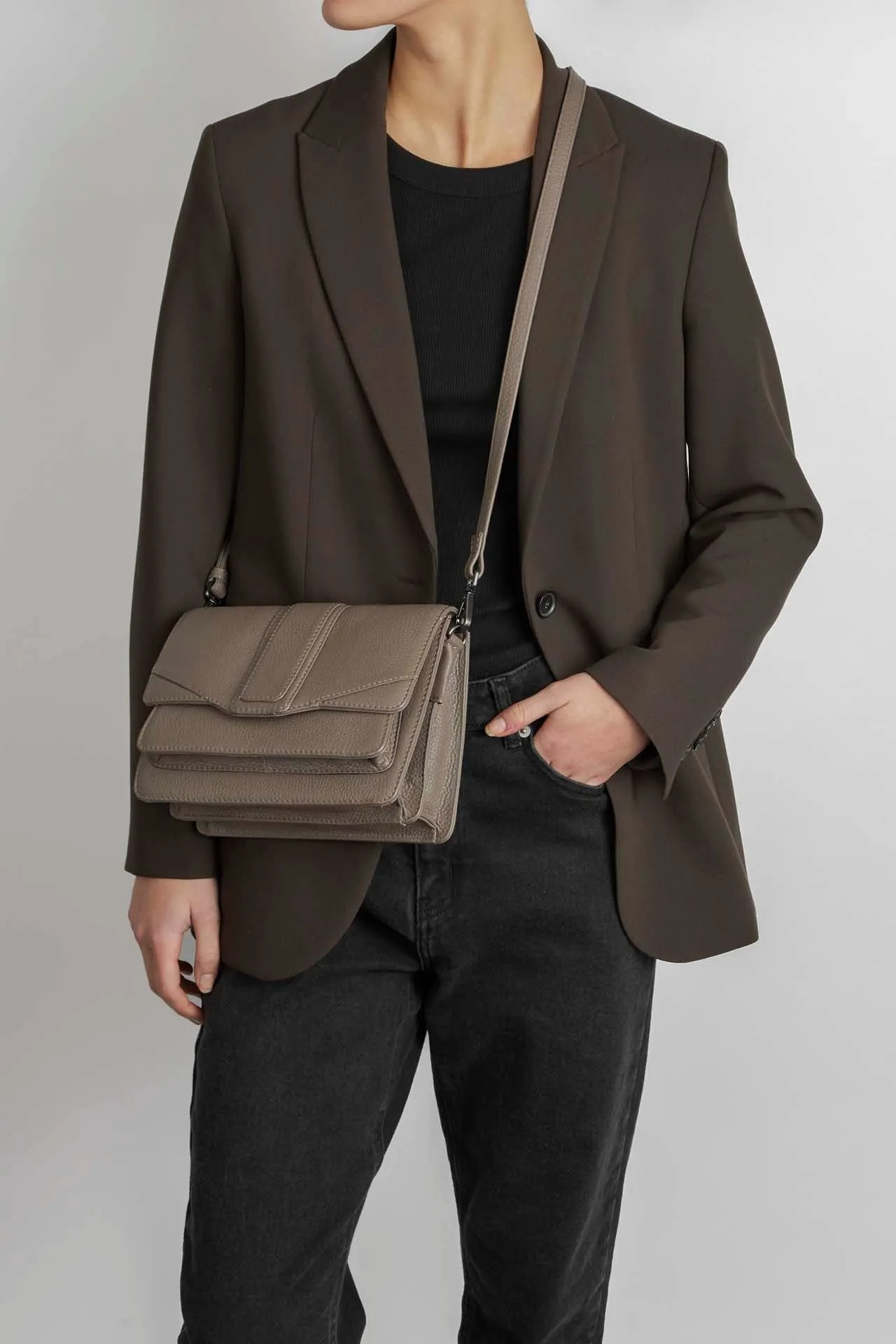 JaneMBG Crossbody Bag, Grain