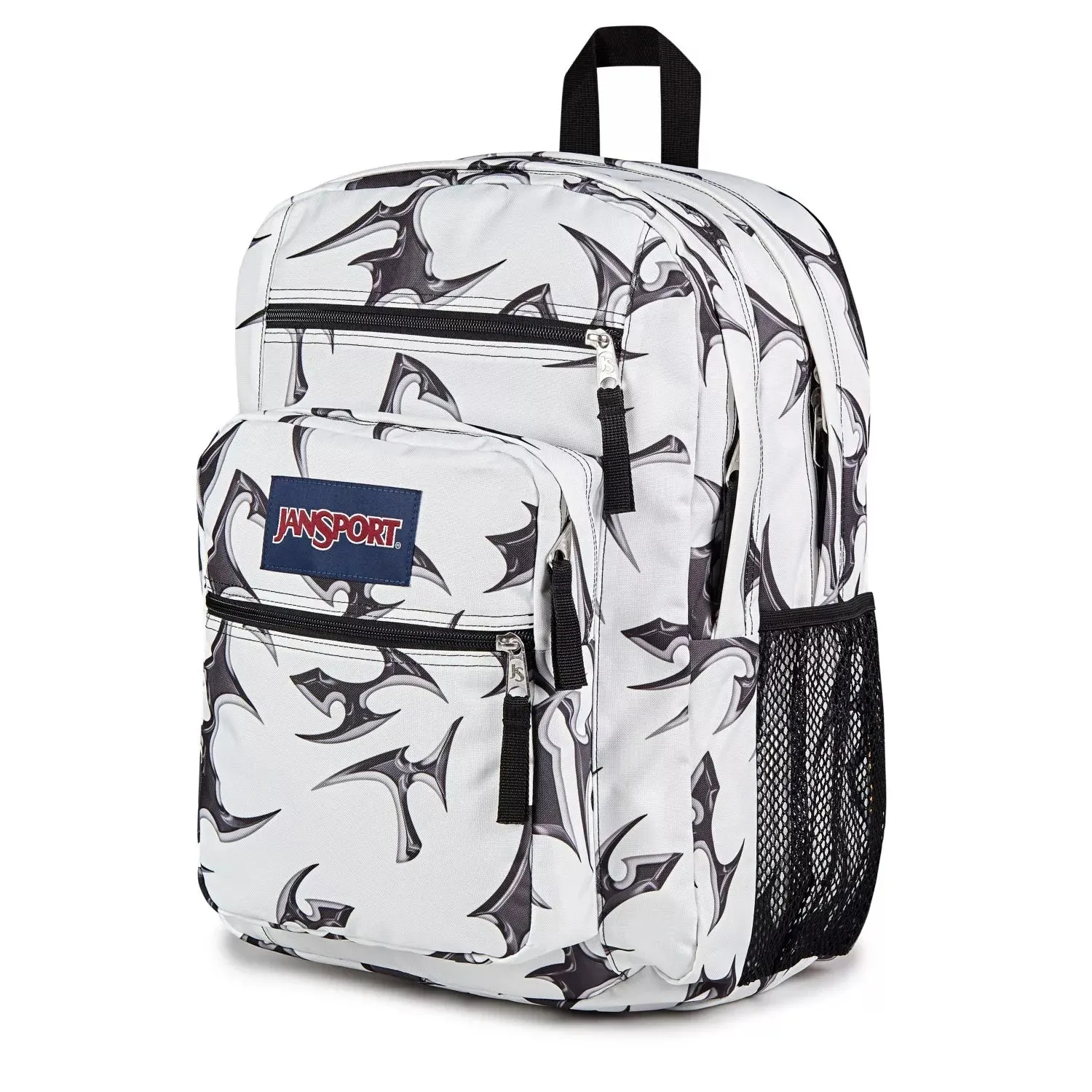 JanSport Big Student Backpack - Cyber Silver White