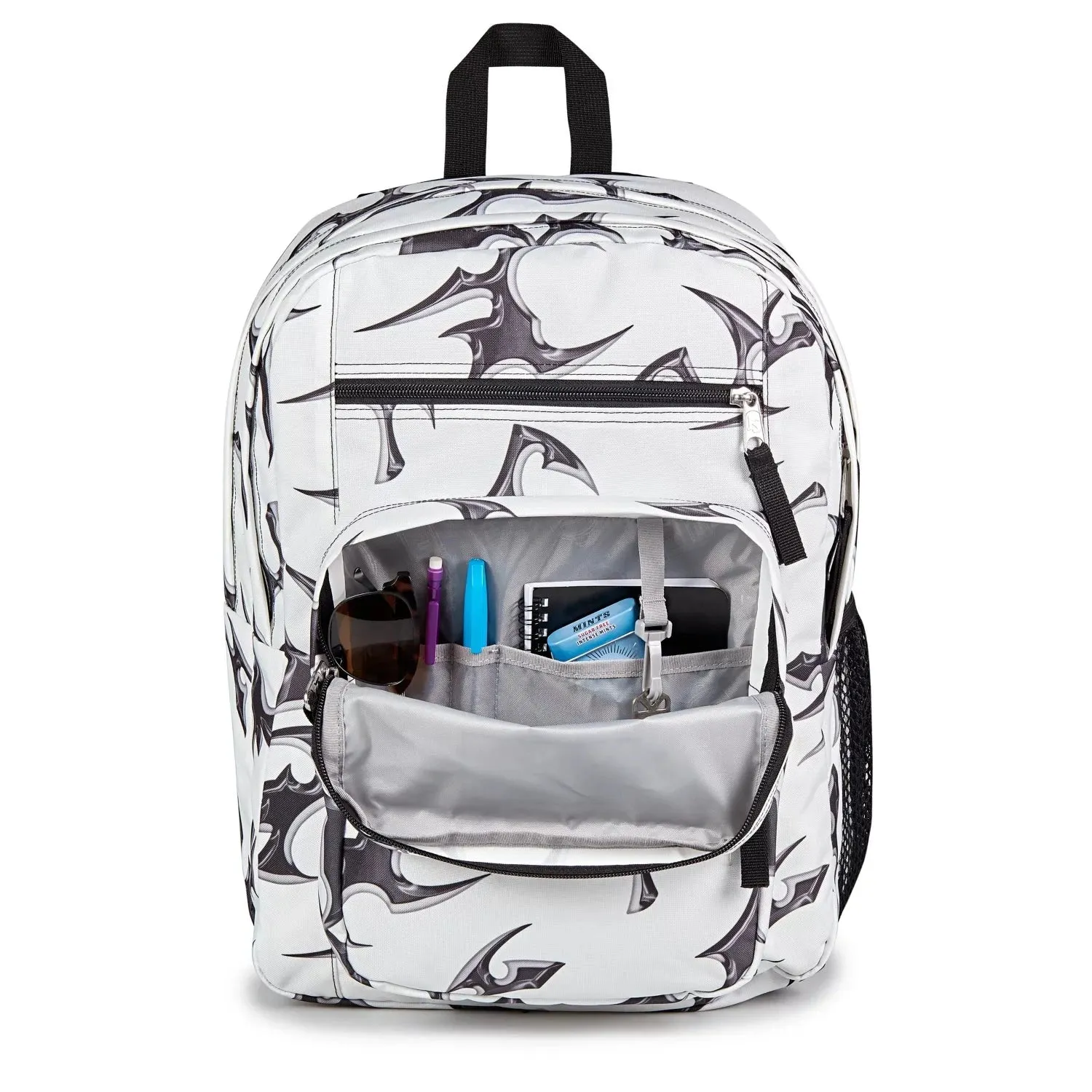 JanSport Big Student Backpack - Cyber Silver White