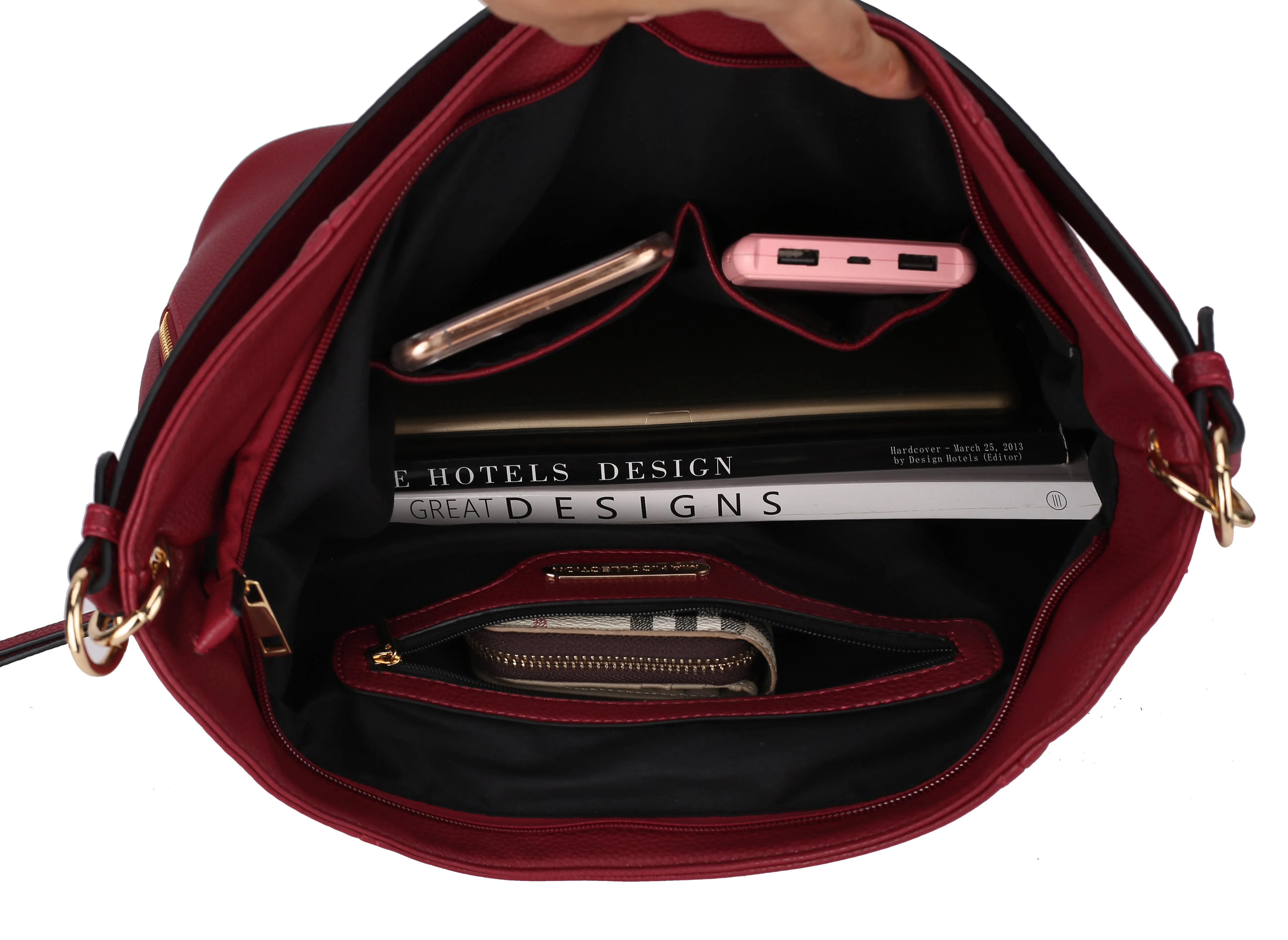 Jordina Shoulder Handbag with Matching Wallet
