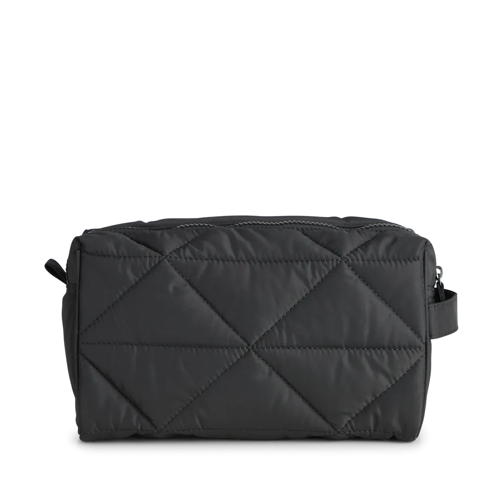 JosephineMBG Large Toiletry Bag, Recycled, Diamond Puffer