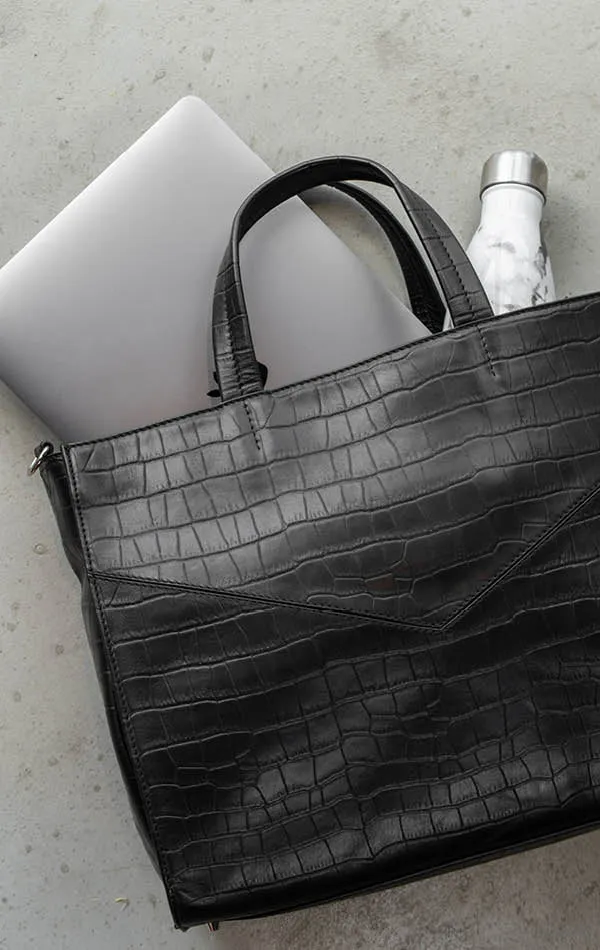 KaysaMBG Work bag, Matt Croco