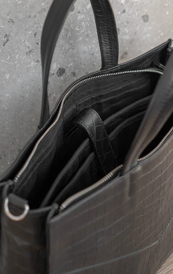 KaysaMBG Work bag, Matt Croco
