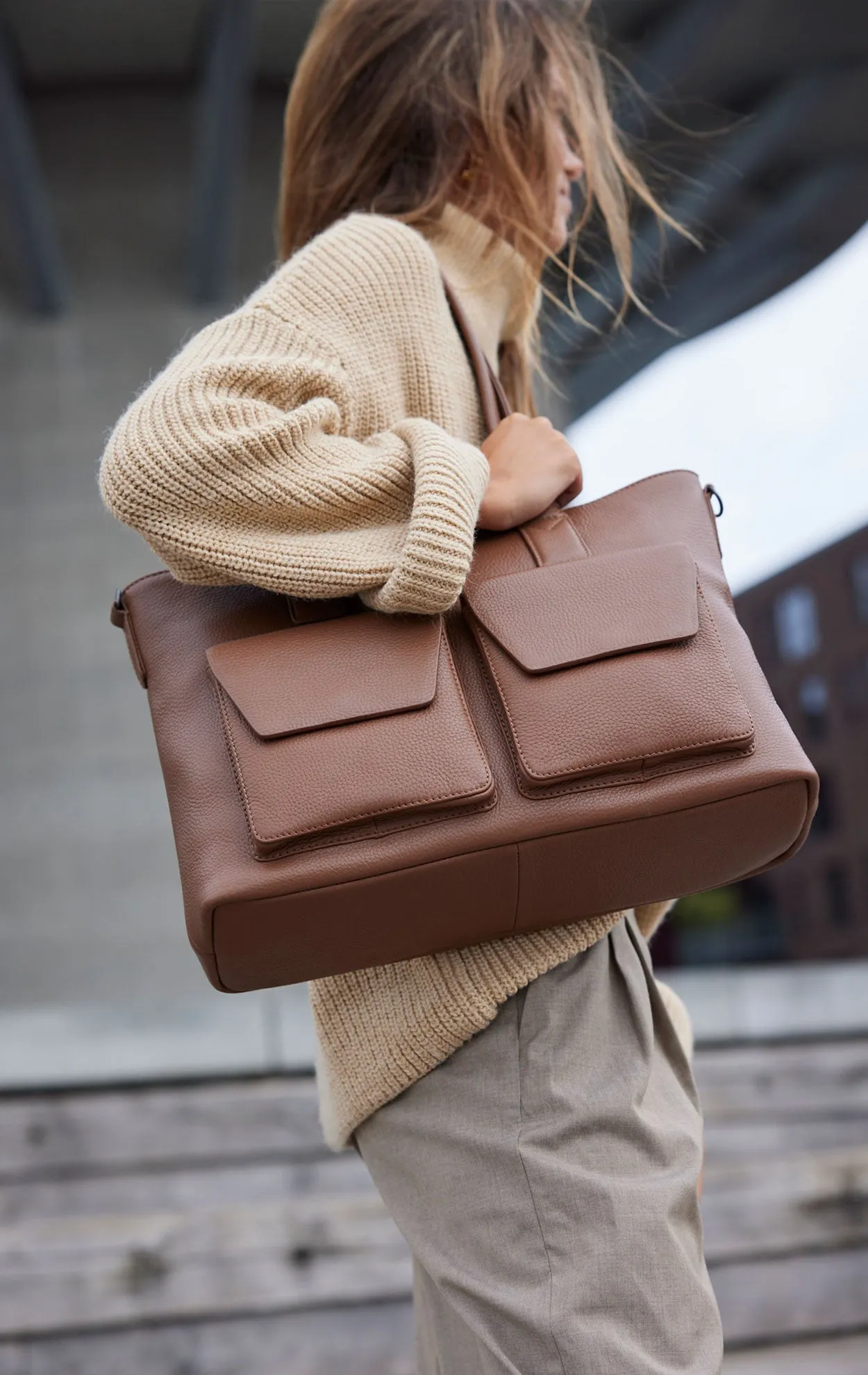 KelseyMBG Work Bag, Grain