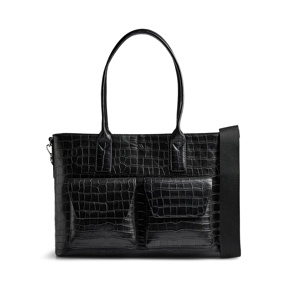 KelseyMBG Work Bag, Matte Croco