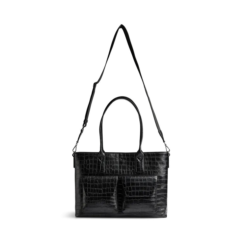 KelseyMBG Work Bag, Matte Croco