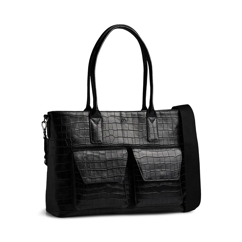 KelseyMBG Work Bag, Matte Croco